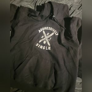 Aggressively Single Hoodie